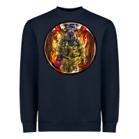 Navy firefighter coasters Heavyweight Sweatshirt - AdoDesignShop