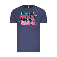 Vintage Denim i wear pink for my grandma Vintage Tee - FaDigitalArtStudio