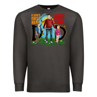 Smoke a sons first hero a daughters first love Premium Sweatshirt - JahusDesignShop