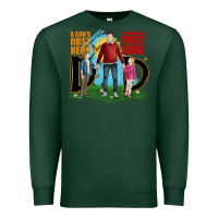 Sports Green a sons first hero a daughters first love Premium Sweatshirt - JahusDesignShop