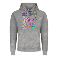 Cloud Rock birthday girl 8 Vintage Hoodie - BundleAndBundleShop