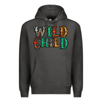 Charcoal Heather western wild child Premium Hoodie - Jasminsmagicworld