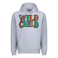 Heather Grey western wild child Premium Hoodie - Jasminsmagicworld