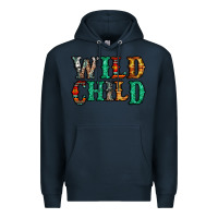 Navy western wild child Premium Hoodie - Jasminsmagicworld