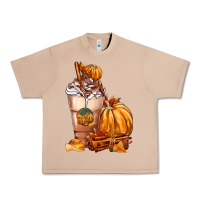 Burro Pumpkin Spice Coffee Urban Heavy Tee - FaDigitalArtStudio
