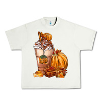 Pistachio Pumpkin Spice Coffee Urban Heavy Tee - FaDigitalArtStudio