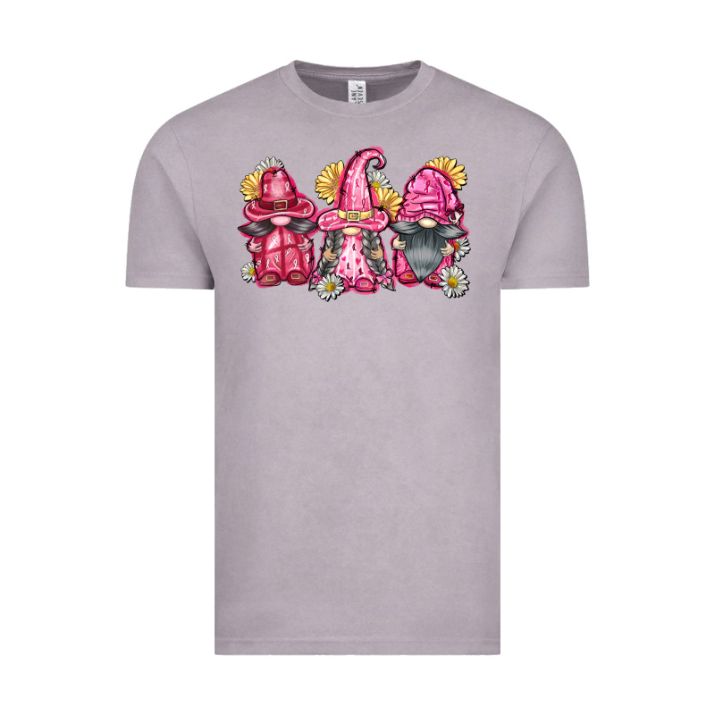 Breast Cancer Gnomes Vintage Tee by FaDigitalArtStudio | Teevron
