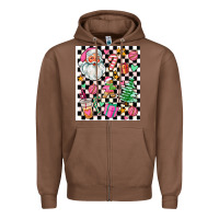Chestnut pink christmas elementary Zipper Hoodie - AdoDesignShop