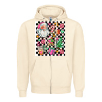 Sandshell pink christmas elementary Zipper Hoodie - AdoDesignShop