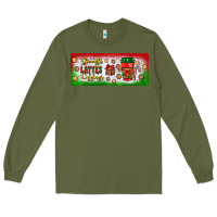 Army Green flannels lattes leggings Long Sleeve Tee - BundleAndBundleShop