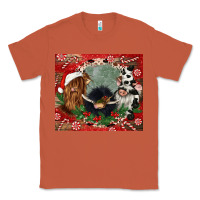 Copper christmas heifer cow  gnomies Classic Tee - CowGirlArtShop