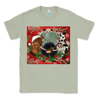Matcha christmas heifer cow  gnomies Classic Tee - CowGirlArtShop