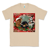 Mushroom christmas heifer cow  gnomies Classic Tee - CowGirlArtShop