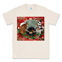 Natural christmas heifer cow  gnomies Classic Tee - CowGirlArtShop