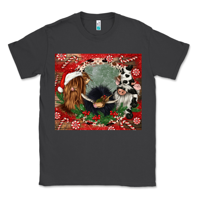 Christmas Heifer Cow  Gnomies Classic Tee by CowGirlArtShop | Teevron