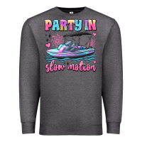 Charcoal Heather party in slow motion Premium Sweatshirt - JahusDesignShop