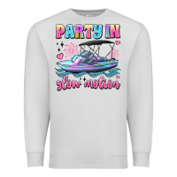 Dove Grey party in slow motion Premium Sweatshirt - JahusDesignShop