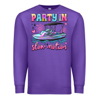 Purple party in slow motion Premium Sweatshirt - JahusDesignShop