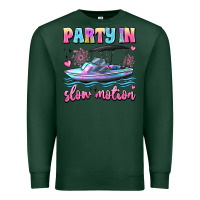 Sports Green party in slow motion Premium Sweatshirt - JahusDesignShop