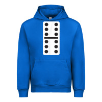 Double Six Dominoes Tshirt Halloween Costume 6 6 Domino Game T Shirt Urban Hoodie | Teevron