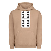 Pigment Burro double six dominoes tshirt halloween costume 6 6 domino game t shirt Urban Hoodie - baoMotion
