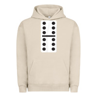 Pigment French Oak double six dominoes tshirt halloween costume 6 6 domino game t shirt Urban Hoodie - baoMotion