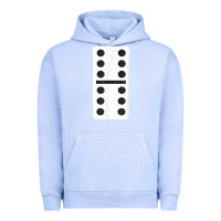 Pigment Grape Ice double six dominoes tshirt halloween costume 6 6 domino game t shirt Urban Hoodie - baoMotion