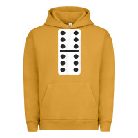 Pigment Peanut Butter double six dominoes tshirt halloween costume 6 6 domino game t shirt Urban Hoodie - baoMotion