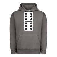 Pigment Tornado double six dominoes tshirt halloween costume 6 6 domino game t shirt Urban Hoodie - baoMotion