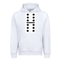 White double six dominoes tshirt halloween costume 6 6 domino game t shirt Urban Hoodie - baoMotion