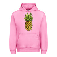 Fuchsia Pink pineapple Urban Hoodie - JahusDesignShop