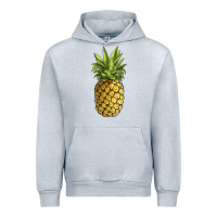Heather Grey pineapple Urban Hoodie - JahusDesignShop