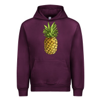 Mauve Wine pineapple Urban Hoodie - JahusDesignShop