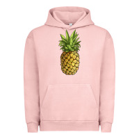 Pigment Salmon pineapple Urban Hoodie - JahusDesignShop
