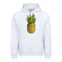 White pineapple Urban Hoodie - JahusDesignShop