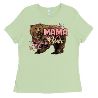 Matcha Mama bear mother's day Ladies Tee - HowdyJamesFarm