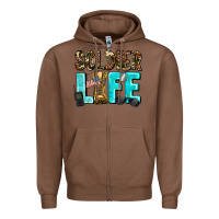 Chestnut soldier  life Zipper Hoodie - AdoDesignShop