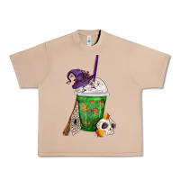 Halloween Spooky Pumpkins Frappe Urban Heavy Tee | Teevron