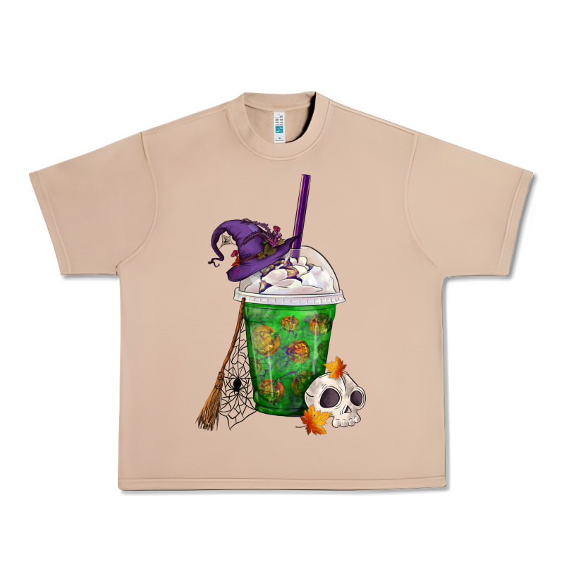 Halloween Spooky Pumpkins Frappe Urban Heavy Tee by FaDigitalArtStudio | Teevron