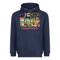 Navy highly caffeinated Heavyweight Hoodie - JahusDesignShop