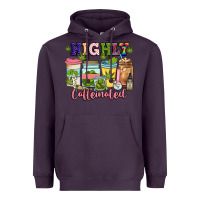Plum highly caffeinated Heavyweight Hoodie - JahusDesignShop