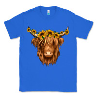 True Royal sunflower headband highland cow Classic Tee - Jasminsmagicworld