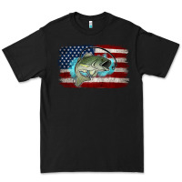 Black American Flag Fish Premium Tee - Jasminsmagicworld