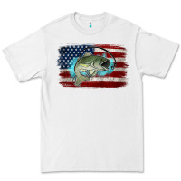 White American Flag Fish Premium Tee - Jasminsmagicworld