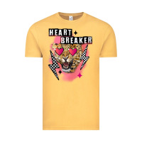 Vintage Mustard Heart breaker Valentine's Day Vintage Tee - FaDigitalArtStudio