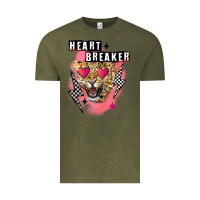 Vintage Olive Heart breaker Valentine's Day Vintage Tee - FaDigitalArtStudio