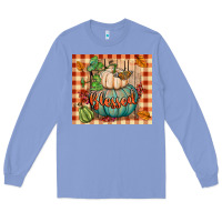 Colony Blue blessed tumbler Long Sleeve Tee - BundleAndBundleShop