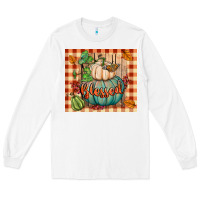 White blessed tumbler Long Sleeve Tee - BundleAndBundleShop