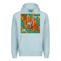 Blue Mist western percheron horse Premium Hoodie - LillyAllenDesigns