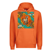 Carrot western percheron horse Premium Hoodie - LillyAllenDesigns